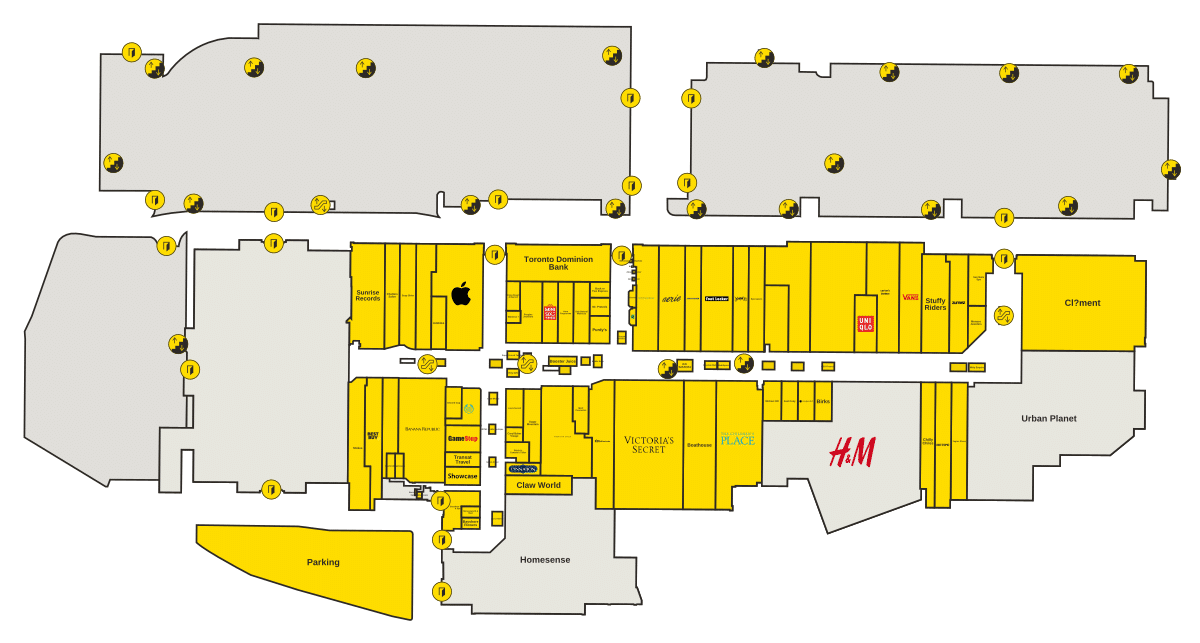 Bayshore Shopping Centre Directory Map