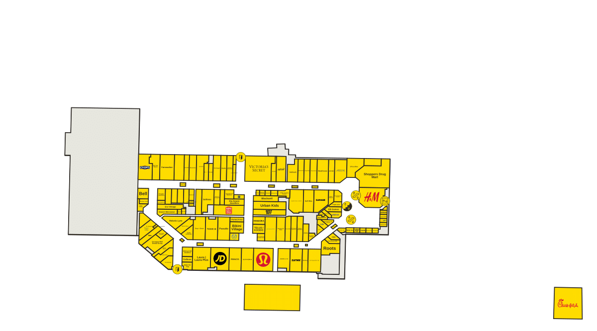 Georgian Mall Directory Map