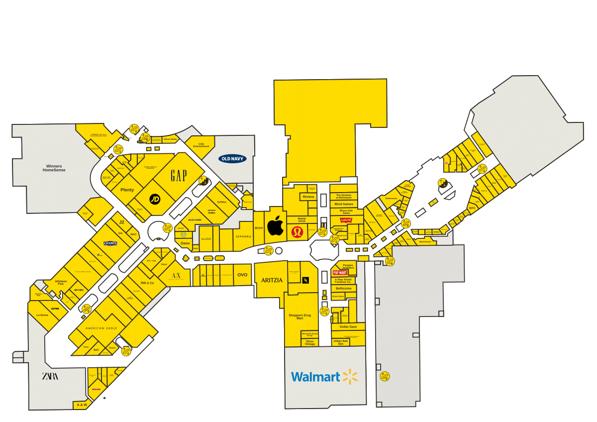Metropolis at Metrotown Directory Map
