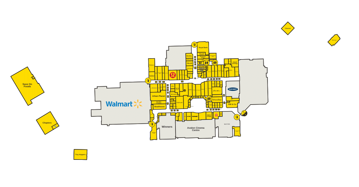 Woodgrove Centre Directory Map